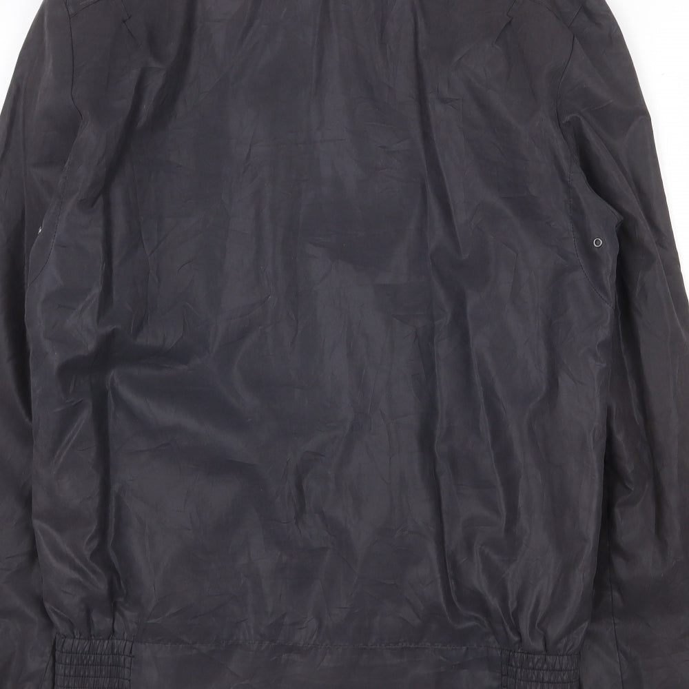 JUNK de LUXE Mens Black Jacket Size M Zip