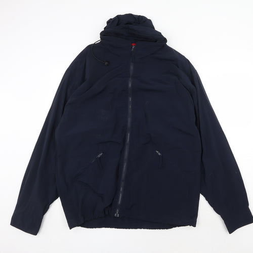 Sport Reed Mens Blue Jacket Size L Zip