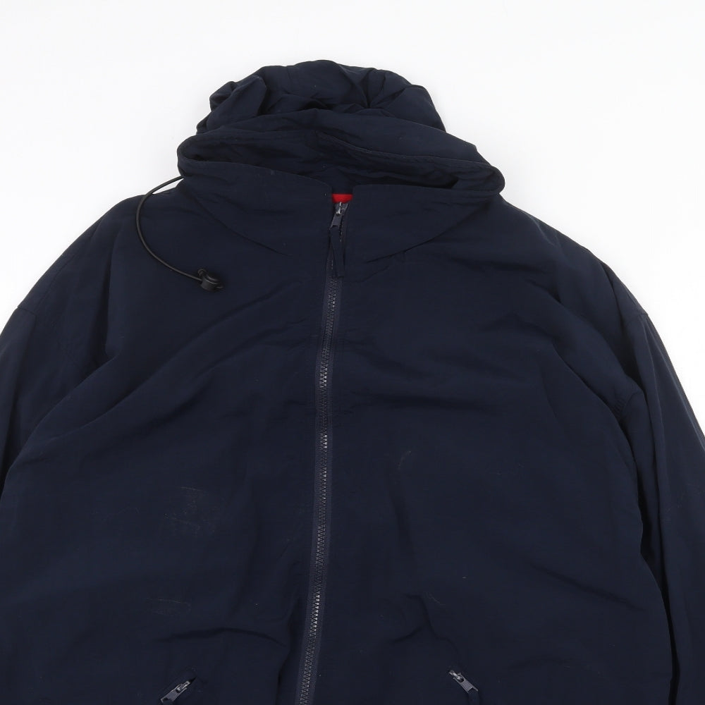 Sport Reed Mens Blue Jacket Size L Zip