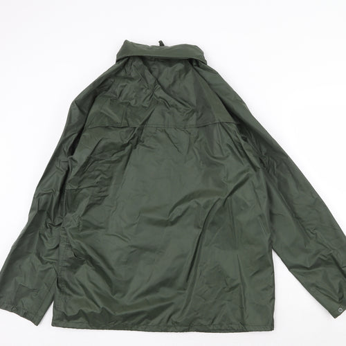 Preworn Womens Green Jacket Size M Zip