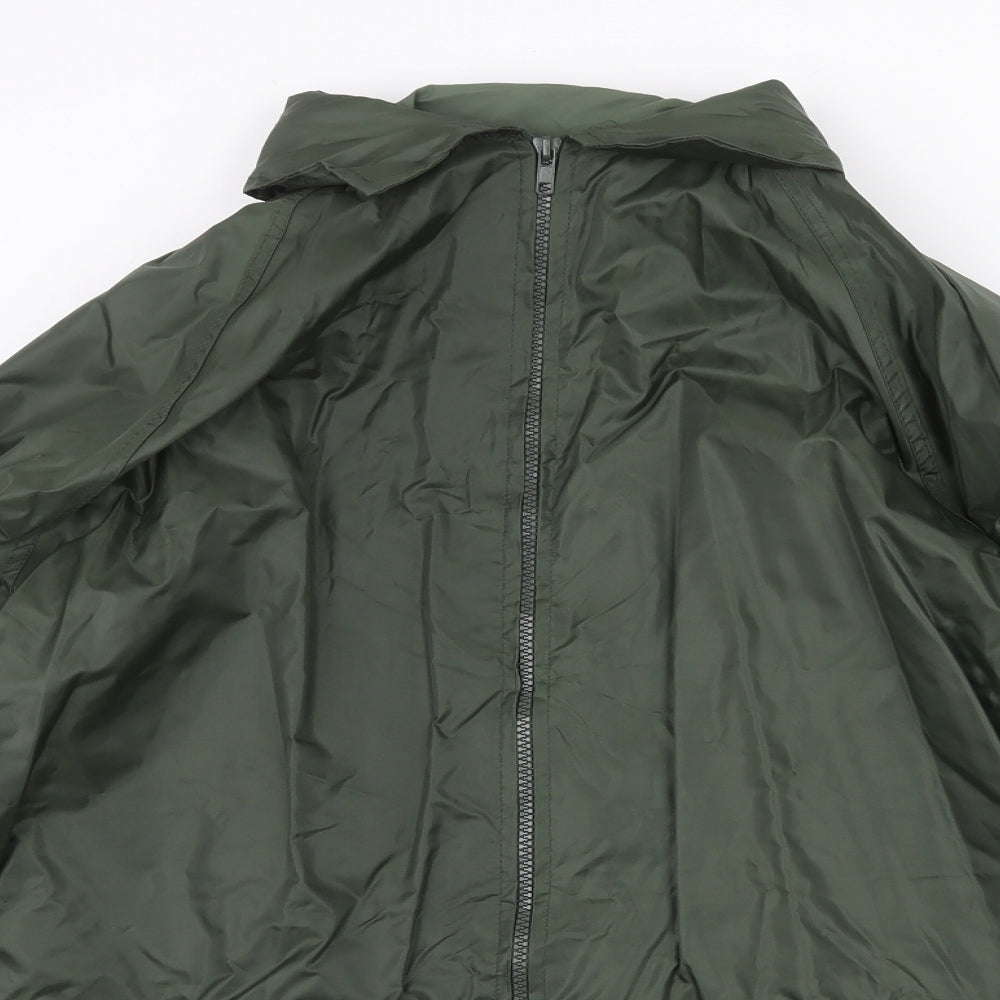 Preworn Womens Green Jacket Size M Zip