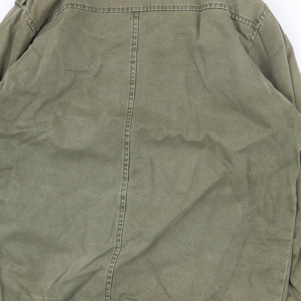 Aem Kei Womens Green Jacket Size XL Button
