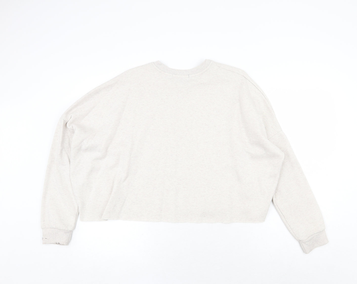 Primark Womens Grey Polyester Pullover Sweatshirt Size L Pullover