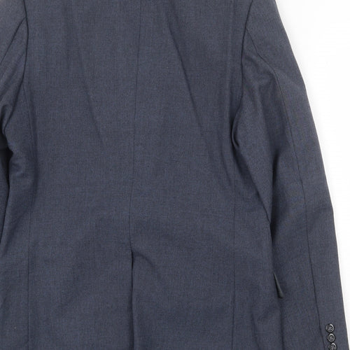 Peter Ranee's Mens Blue Wool Jacket Suit Jacket Size 42 Regular