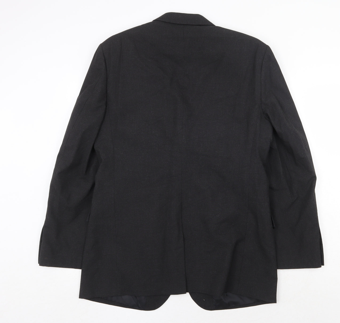 Marks and Spencer Mens Grey Polyester Jacket Suit Jacket Size 40 Regular