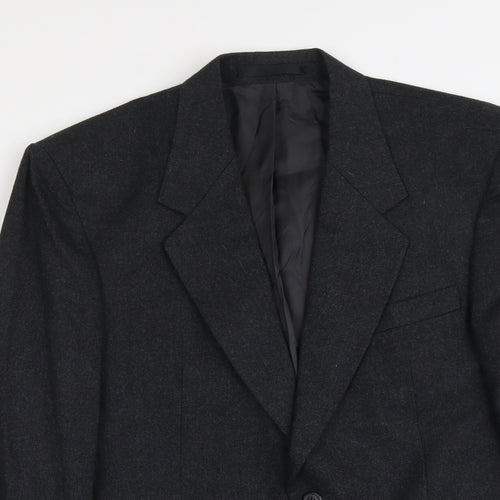 Debenhams Mens Grey Wool Jacket Suit Jacket Size M Regular