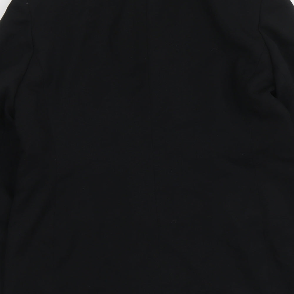 Dorothy Perkins Womens Black Jacket Blazer Size 14 Button