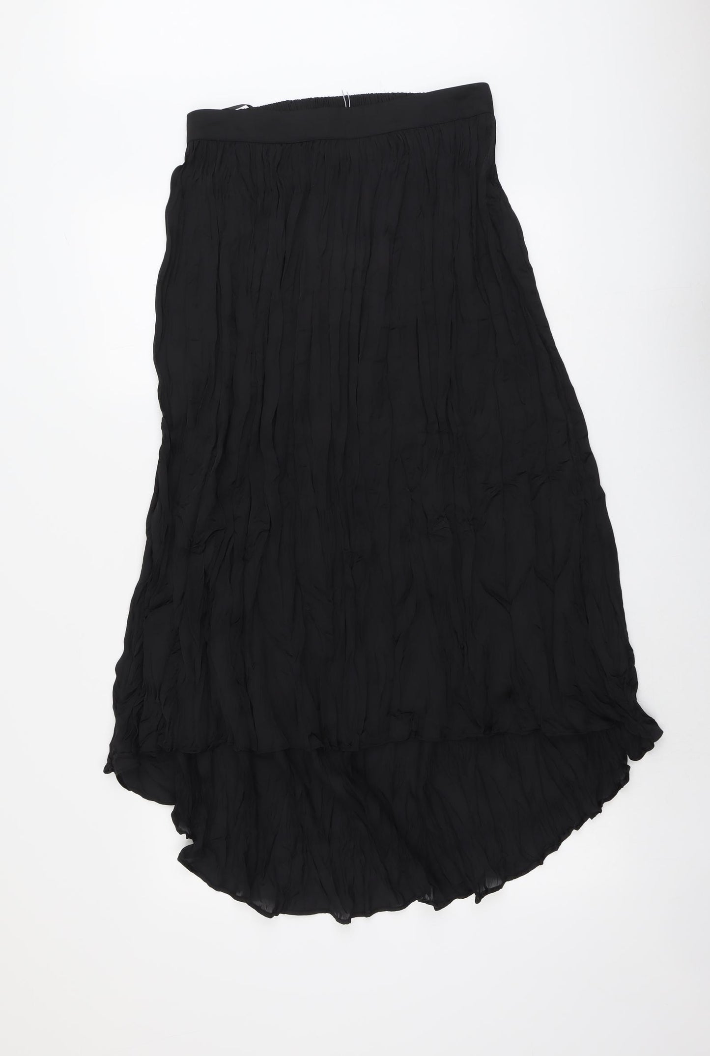 Marks and Spencer Womens Black Polyester Peasant Skirt Size M