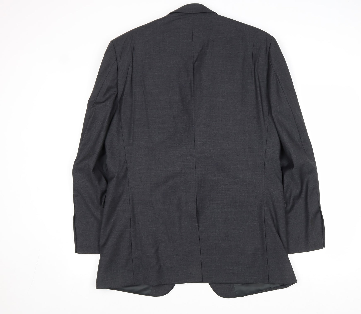 Butler & Webb Mens Grey Wool Jacket Suit Jacket Size 42 Regular