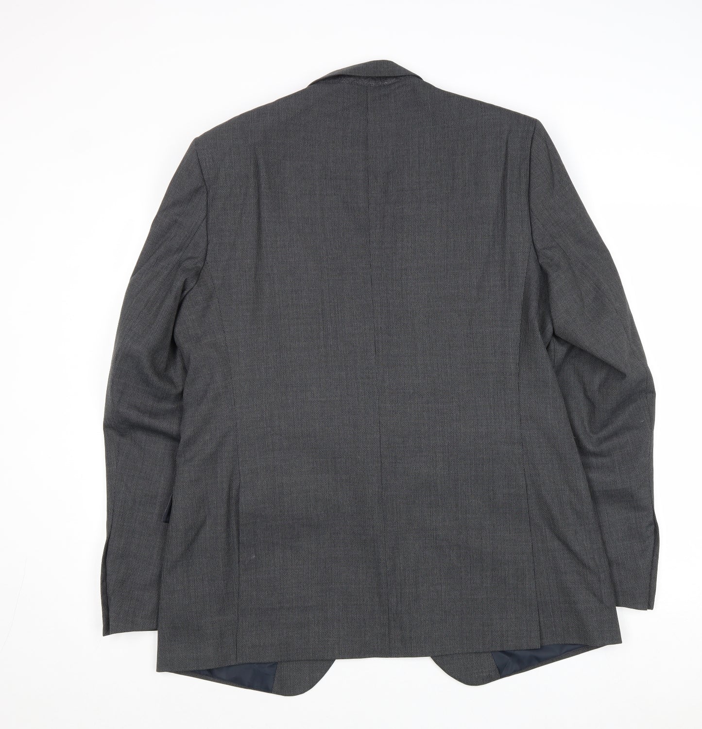 Marks and Spencer Mens Grey Wool Jacket Suit Jacket Size 42 Regular