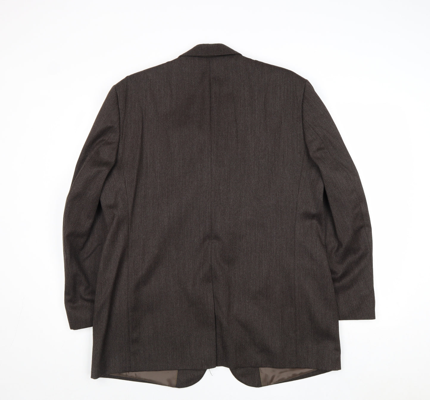 Debenhams Mens Brown Wool Jacket Blazer Size 42 Regular