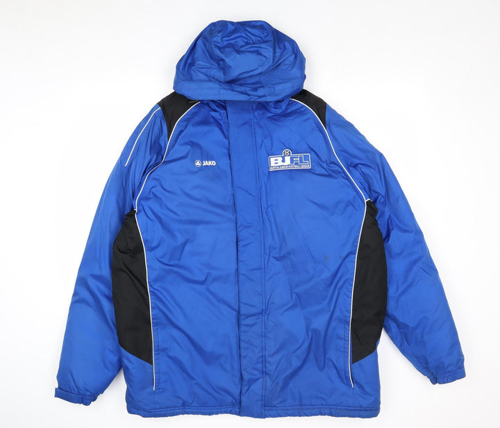 JAKO Mens Blue Windbreaker Jacket Size XS Zip
