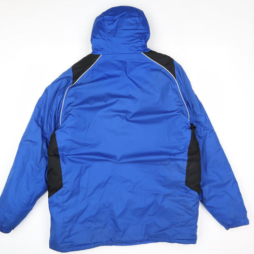 JAKO Mens Blue Windbreaker Jacket Size XS Zip