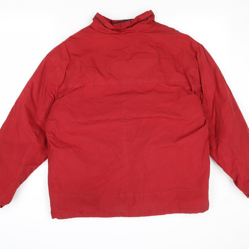 Dunnes Stores Mens Red Jacket Size M Zip