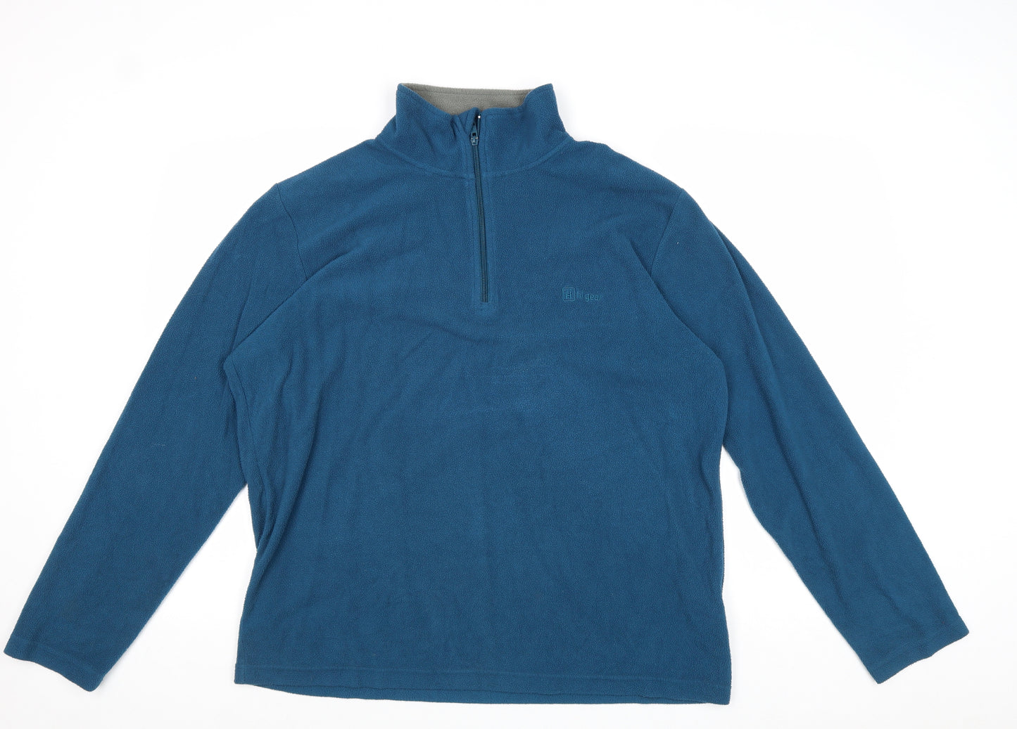 Hi Gear Mens Blue Polyester Pullover Sweatshirt Size L