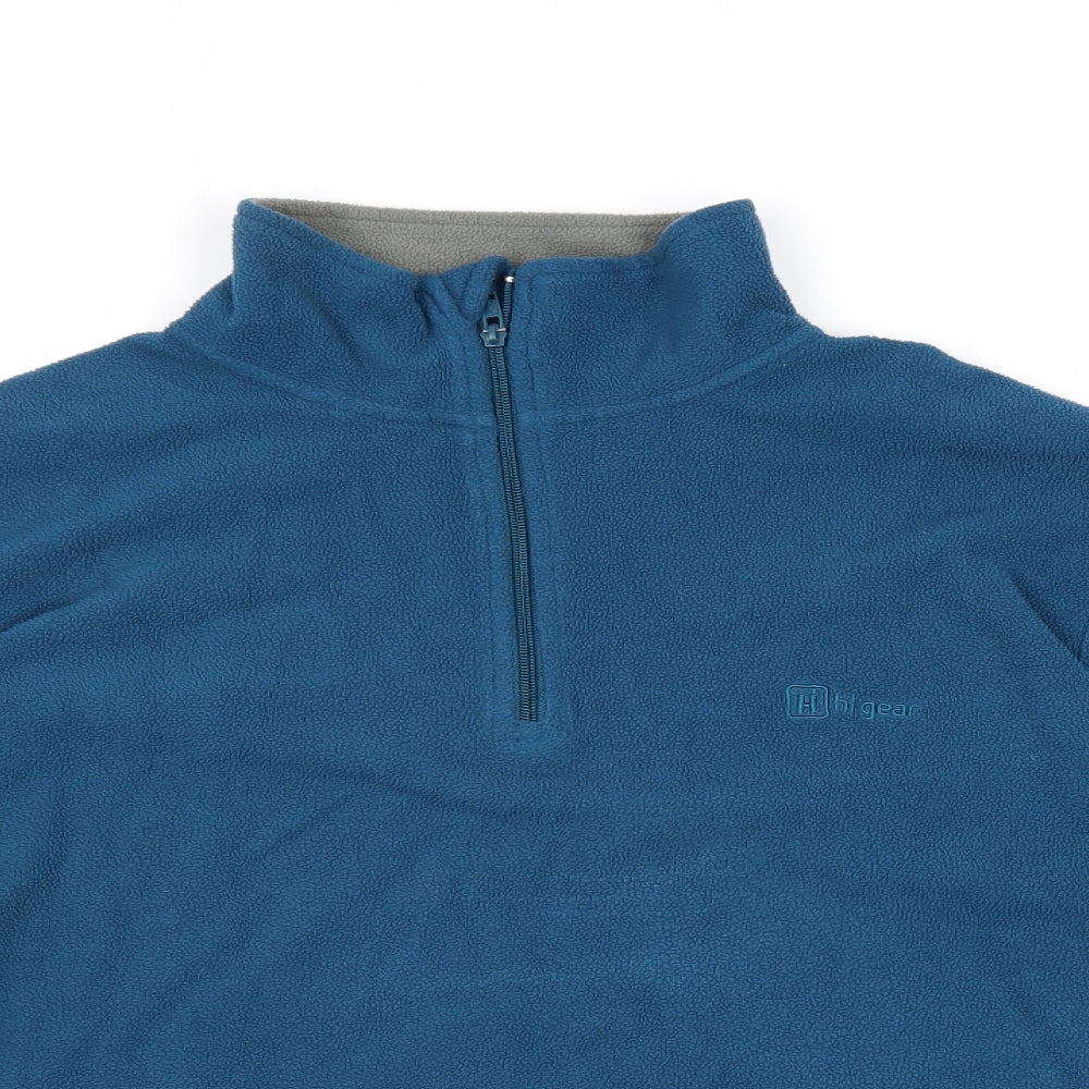 Hi Gear Mens Blue Polyester Pullover Sweatshirt Size L