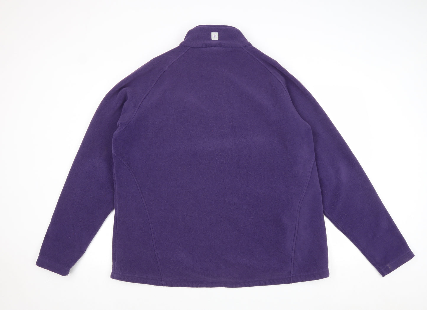 Mountain Warehouse Womens Purple Jacket Size 22 Zip