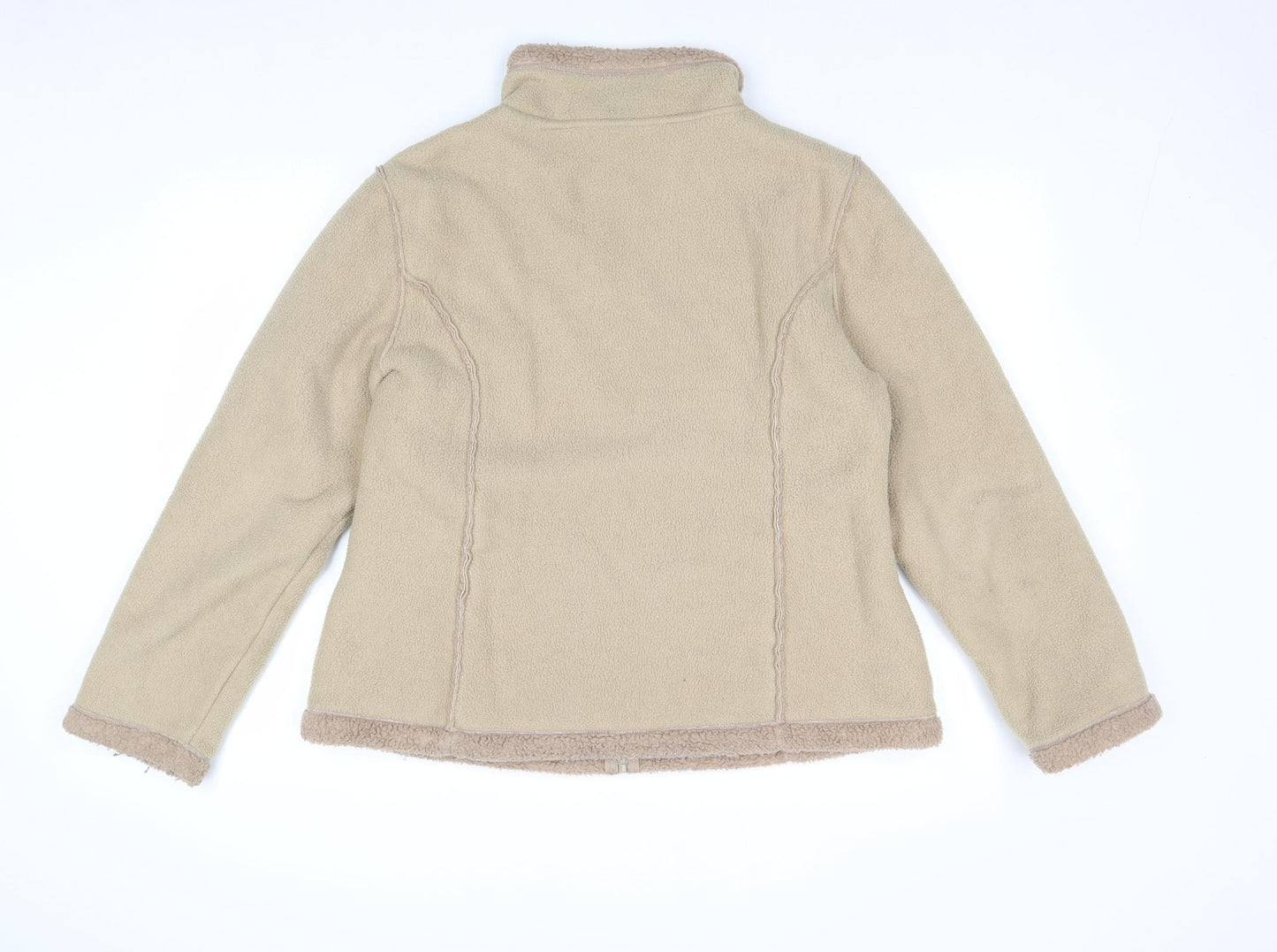 BHS Womens Brown Jacket Size 16 Zip