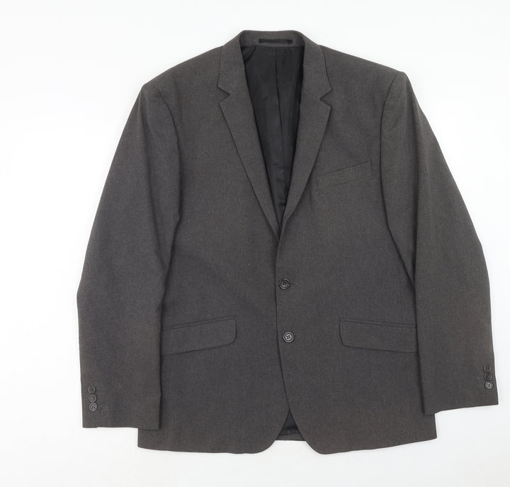 Taylor & Wright Mens Grey Polyester Jacket Suit Jacket Size 40 Regular