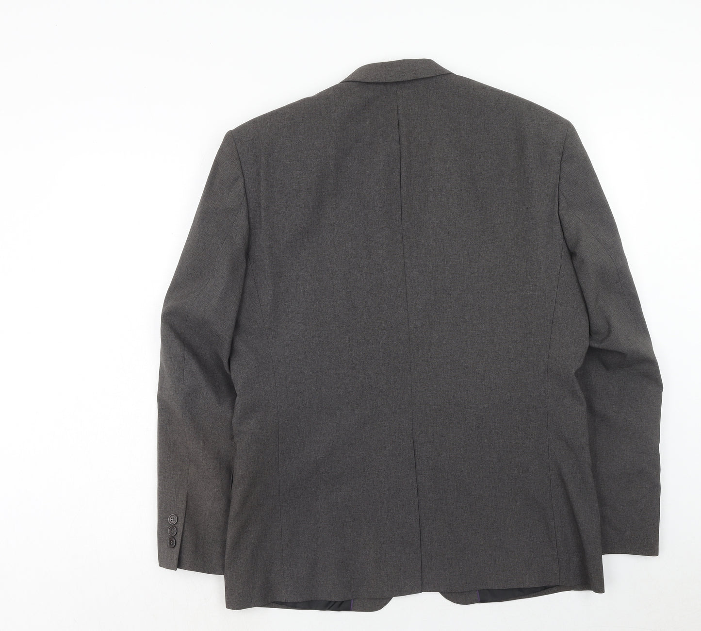 Taylor & Wright Mens Grey Polyester Jacket Suit Jacket Size 40 Regular