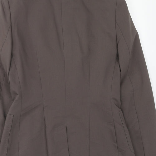 NEXT Womens Brown Cotton Jacket Blazer Size 8