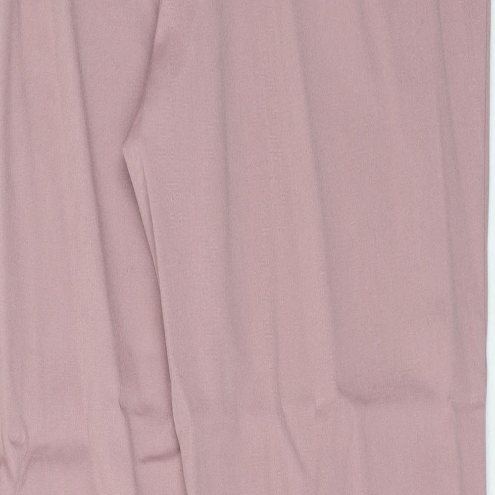 Madrid Womens Pink Polyester Sweatpants Trousers Size 20 Regular