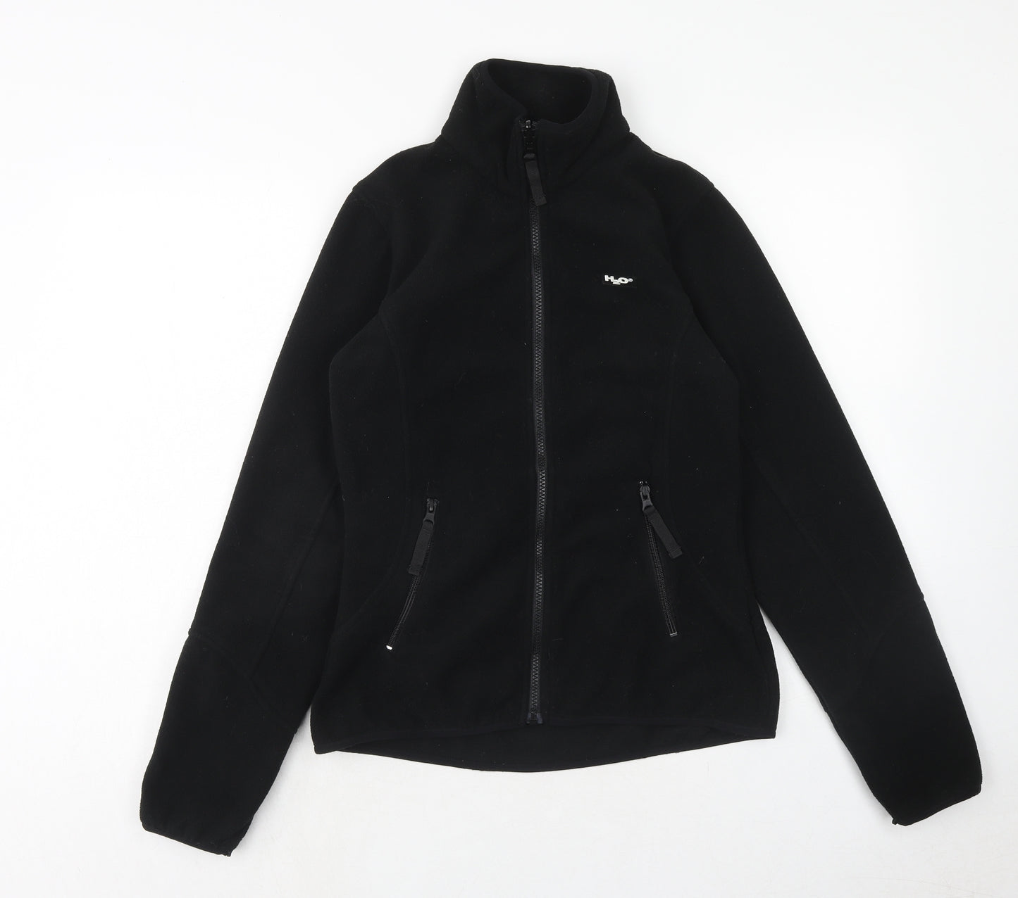 H2O Mens Black Jacket Size S Zip