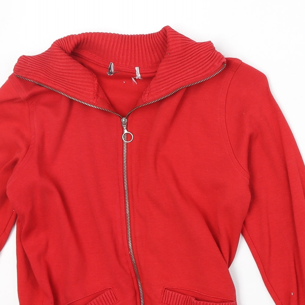 Atmosphere Womens Red Jacket Size 12 Zip