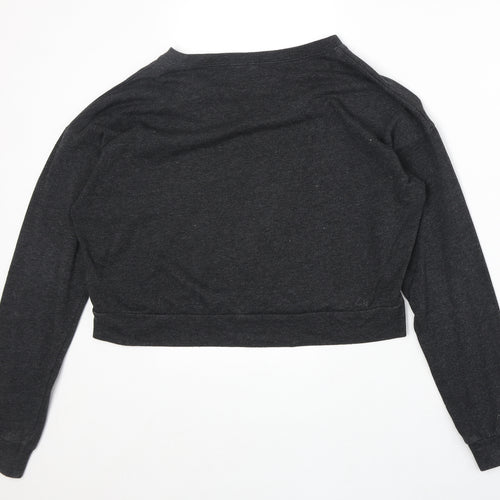 Divided by H&M Womens Grey Cotton Pullover Sweatshirt Size M Pullover