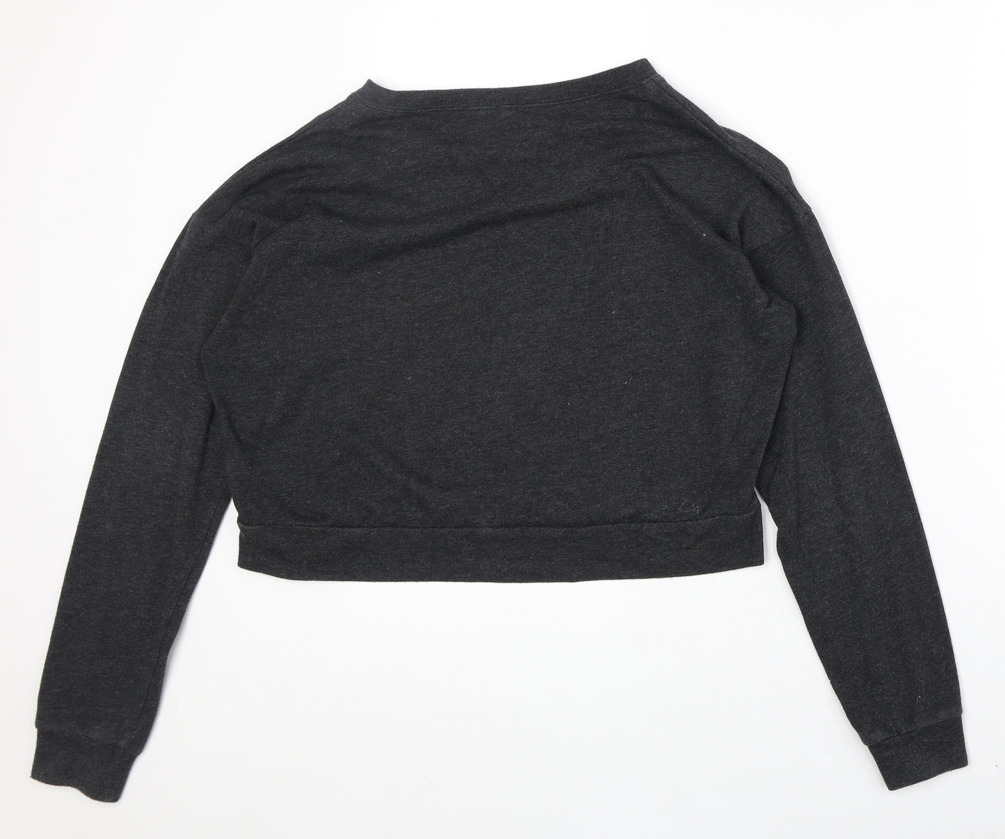 Divided by H&M Womens Grey Cotton Pullover Sweatshirt Size M Pullover