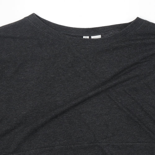 Divided by H&M Womens Grey Cotton Pullover Sweatshirt Size M Pullover