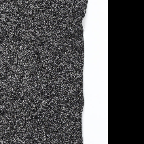 Oasis Womens Silver Viscose Bandage Skirt Size M