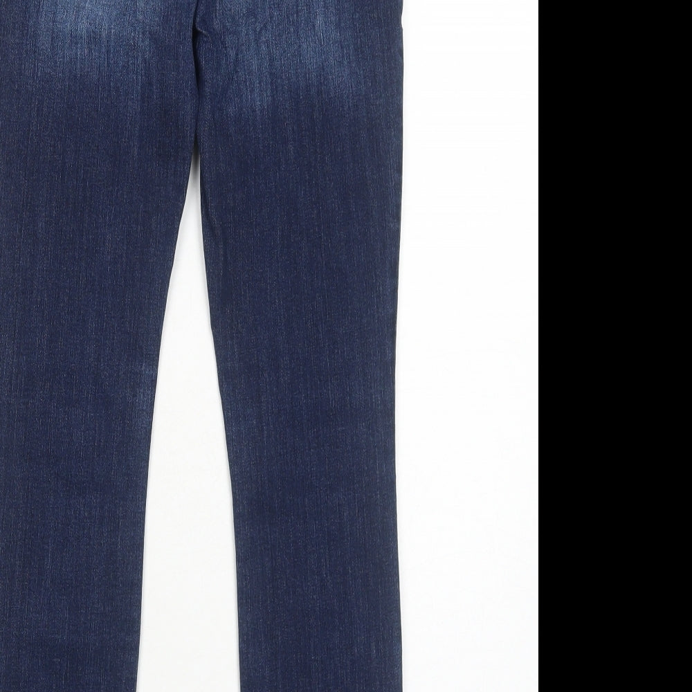 Gap Womens Blue Cotton Jegging Jeans Size 6 Regular Button