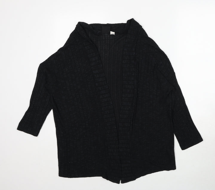 BDG Womens Black V-Neck Viscose Cardigan Jumper Size S