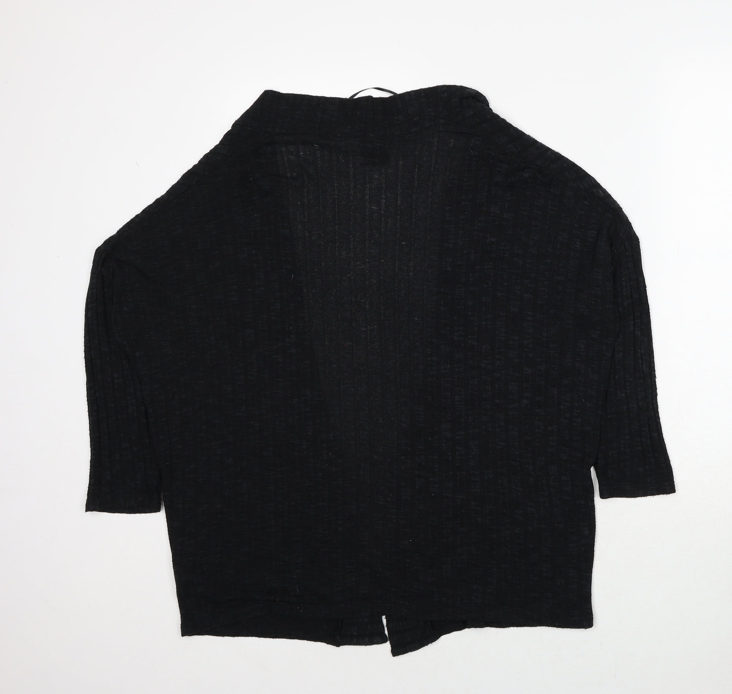 BDG Womens Black V-Neck Viscose Cardigan Jumper Size S