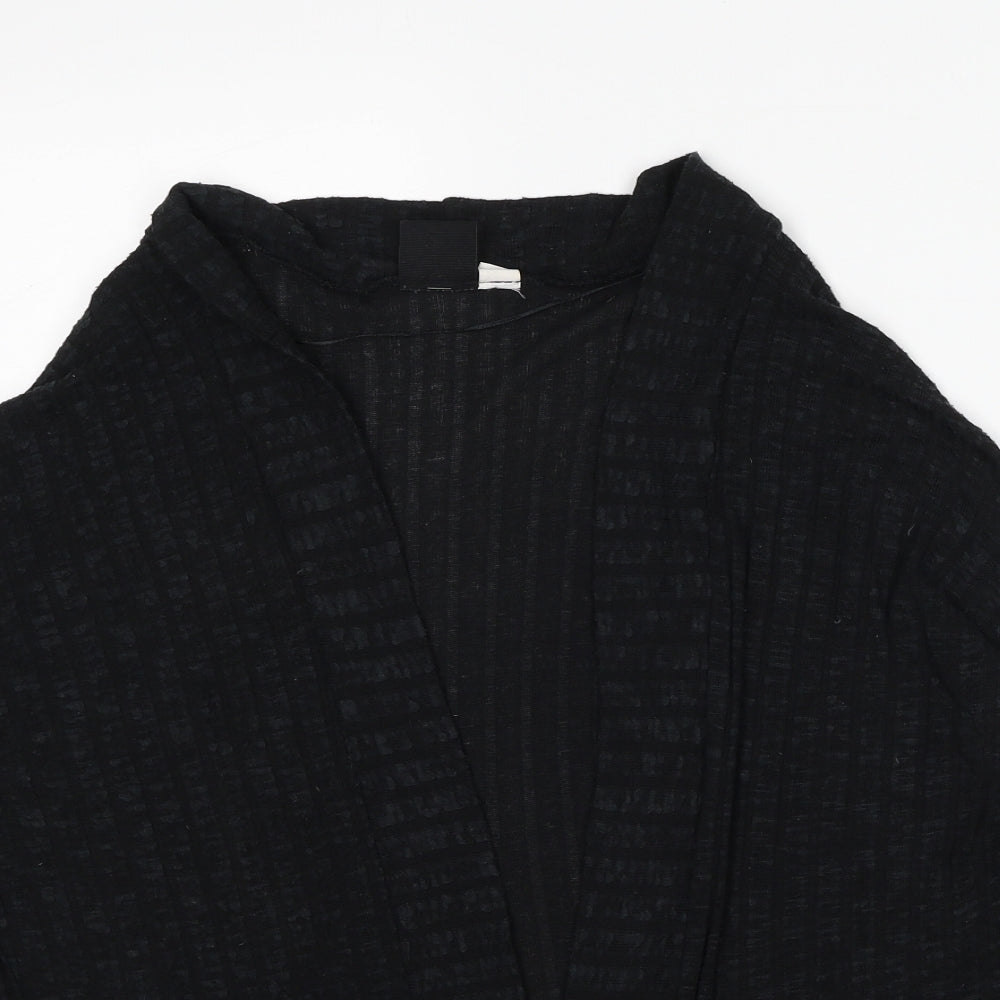 BDG Womens Black V-Neck Viscose Cardigan Jumper Size S