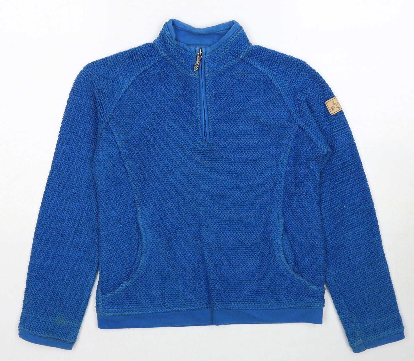 Weird Fish Girls Blue Cotton Pullover Sweatshirt Size 11-12 Years Pullover