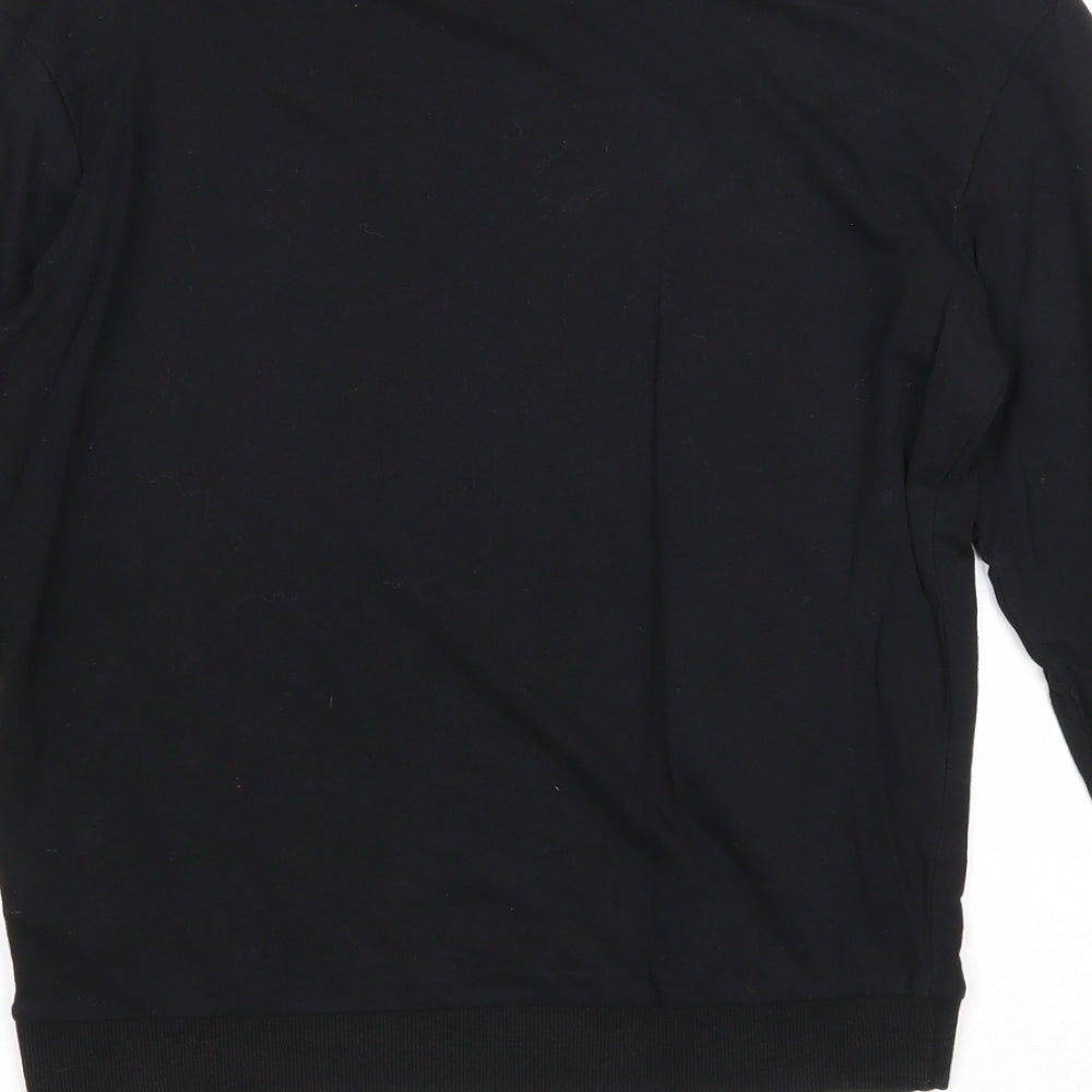 Divided Womens Black Cotton Pullover Sweatshirt Size XS Pullover - new York Brooklyn