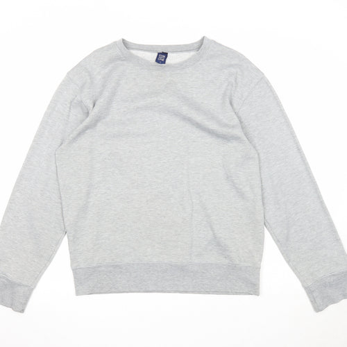 Store Twenty One Mens Grey Polyester Pullover Sweatshirt Size M