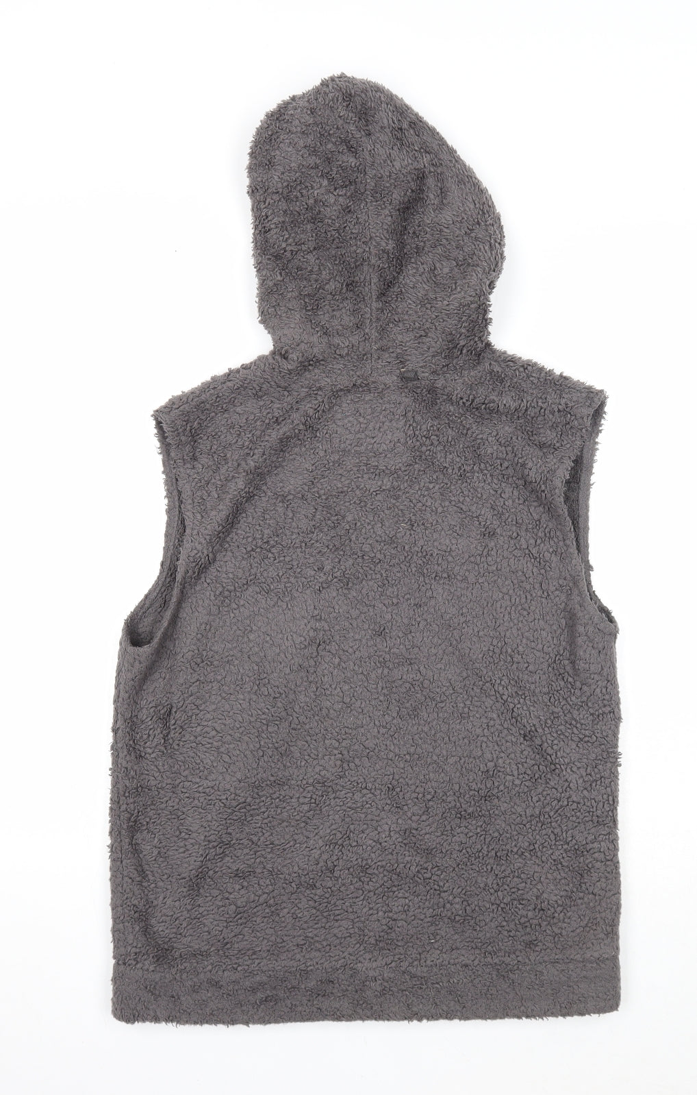 Voodoo Dolls Womens Grey Gilet Jacket Size 14 Zip