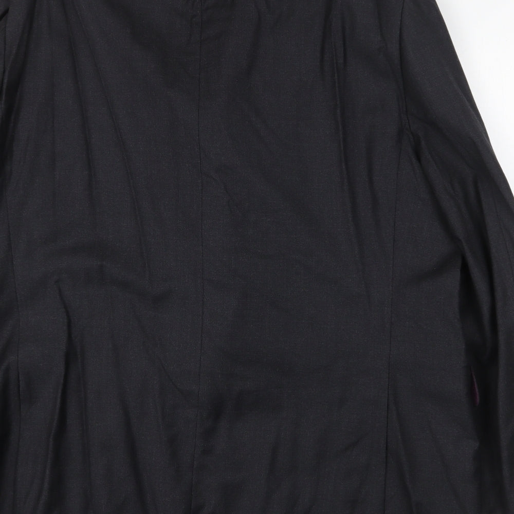 Austin Reed Mens Grey Wool Jacket Suit Jacket Size 48 Regular