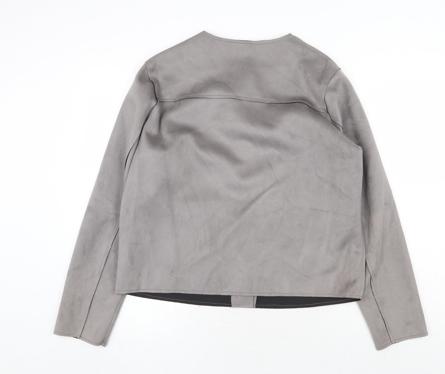 Atmosphere Womens Grey Jacket Size 16 Button