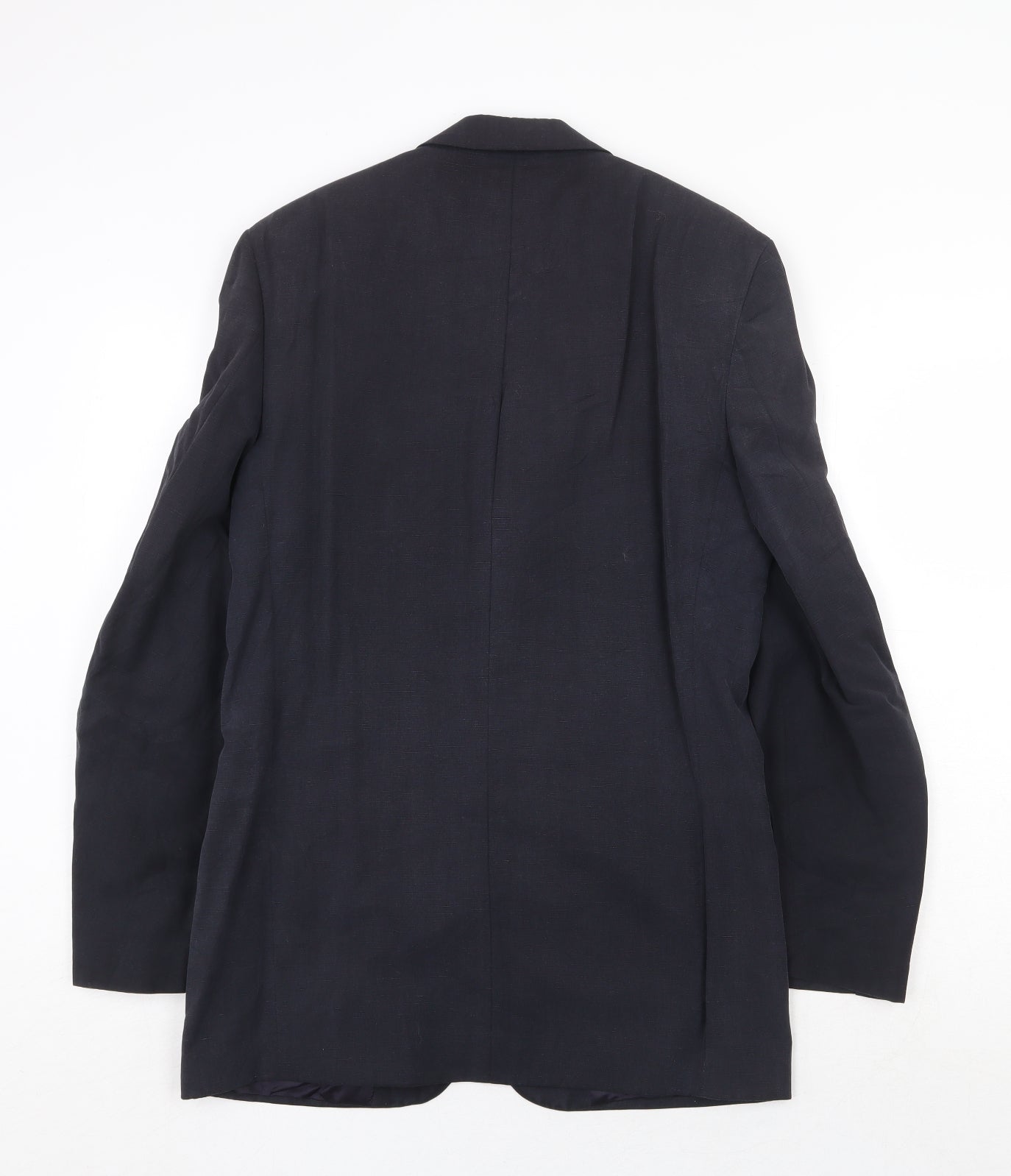 Ultimo Mens Blue Polyester Jacket Suit Jacket Size 36 Regular