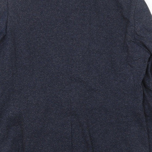 Burton Mens Blue Polyester Jacket Blazer Size M Regular