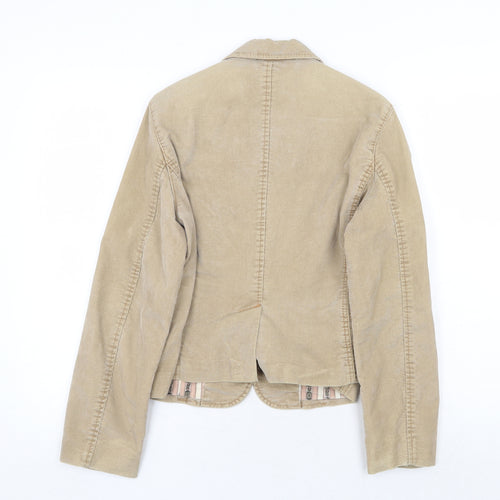 Gap Womens Beige Jacket Size 4 Button