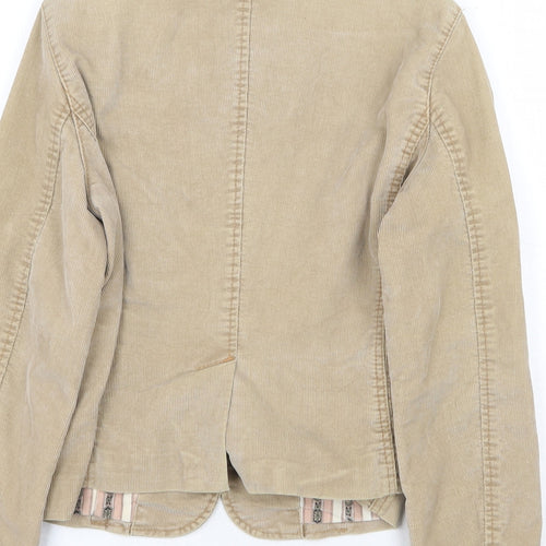 Gap Womens Beige Jacket Size 4 Button