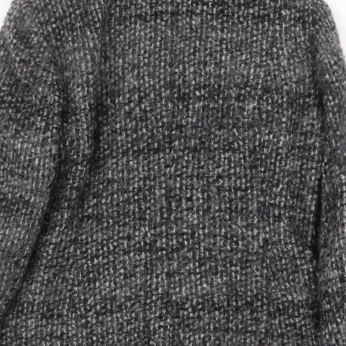 Per Una Womens Grey Jacket Size 12 Button