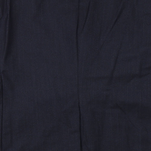 Impressions Mens Blue Wool Jacket Suit Jacket Size 42 Regular