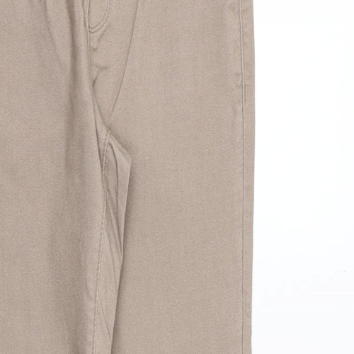 Preworn Womens Brown Cotton Jegging Jeans Size 26 in Slim