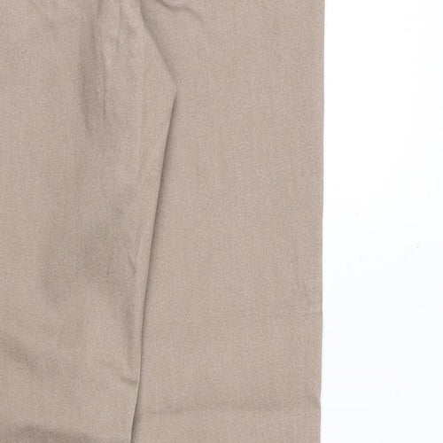 Preworn Womens Brown Cotton Jegging Jeans Size 26 in Slim